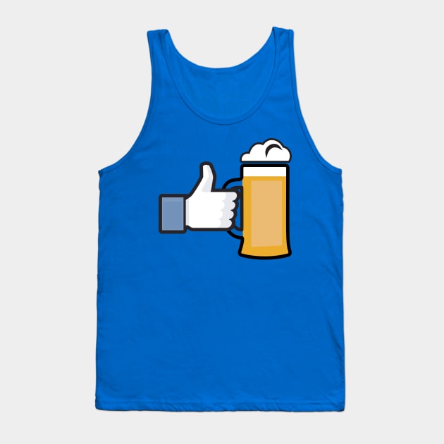 Like Beer Tank Top by BrewWears